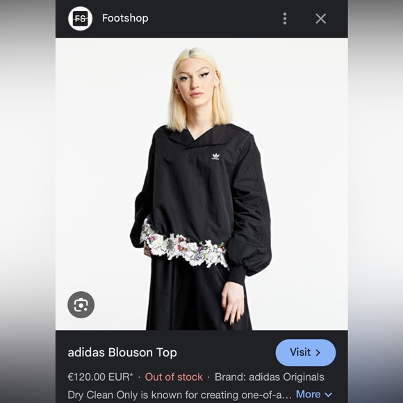 Adidas | blouson top - Picture 6 of 7